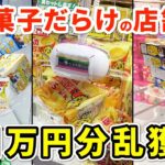 【クレーンゲーム】1万円でお菓子や食品を大量ゲットしたい！！［UFOキャッチャー、クレーンゲーム］