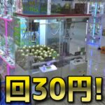 30円キャッチャーがカオスすぎてヤバかったｗｗ【クレーンゲーム／UFOキャッチャー】