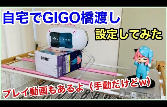 【自宅クレーンゲーム】GIGO橋渡しを設定してみた‼︎