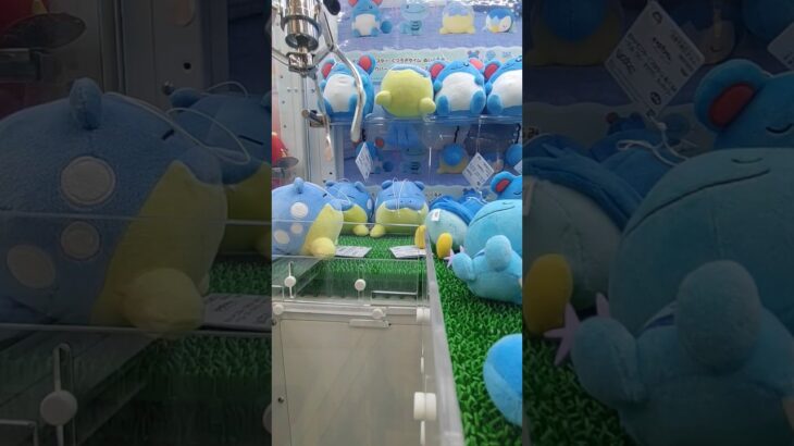 クレーンゲーム　#クレーンゲーム #ufoキャッチャー #クレーンゲーム攻略 #ポケモン #ポケモンsv #タマザラシ #ウパー #マリル #shorts