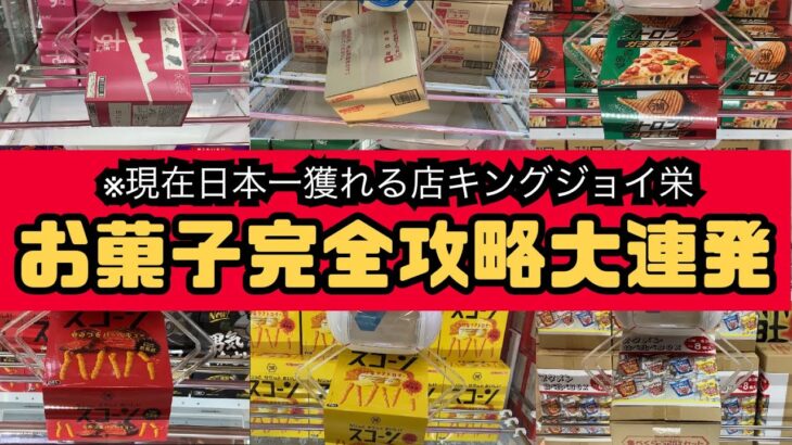 【クレーンゲーム】お菓子がガチで規格外！なんとその数200種類以上で日本一取れるお店登場！アームパワーMAXで初心者でも１発で取れてしまうwww【攻略】【UFOキャッチャー】