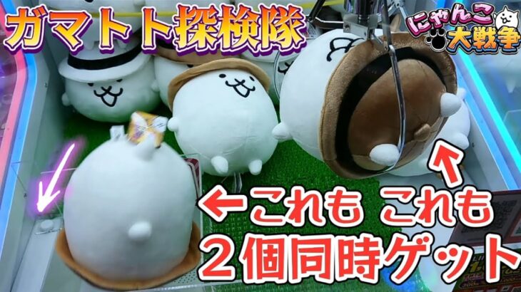 にゃんこ大戦争｢ガマトト探検隊｣２個同時(Ｗ)ゲット！