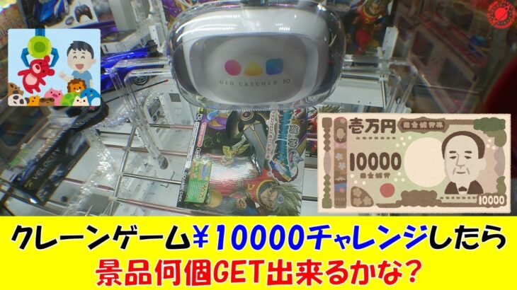 [UFOキャッチャー]ゲーセンでクレーンゲーム¥10000チャレンジ