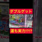 【UFOキャッチャー】ダブルゲット2連発！！