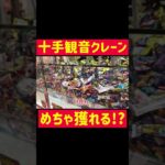 【UFOキャッチャー】十手観音クレーンでお菓子大量獲得!?