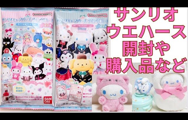 【サンリオ】ライブキャラクターズウエハース開封❤️新商品購入品やプライズなども