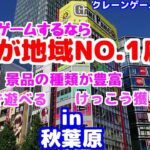 【クレーンゲーム放浪記＃14】秋葉原の地域NO.1の店舗でクレーンゲーム!