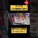 そっちが正攻法？【LIVE配信切り抜き動画③】 #クレーンゲームアンバサダー #クレーンゲーム #ufoキャッチャー #SUPERWAVE柏店 #スーパーウェーブ #橋渡し #プライズ