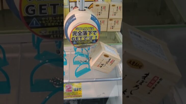 【クレーンゲーム攻略】千葉鑑定団湾岸習志野店もってきーなのufoキャッチャーにあるS字フック景品を取れた #shorts