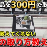 【クレーンゲーム】即完売レベルの高額景品を手順化して300円で取る方法を教えます！明日から使えるプロの取り方！【永久保存版】