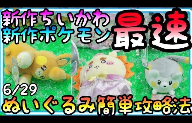 最速!!新作ちいかわ攻略法!!〇〇を狙うと簡単にGET!!更にタグなしまん丸ポケモンはここを狙え!!