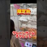 【限定】はじめてのクレーンゲームで大興奮しました😇