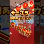 クレーンゲームのご当地景品キャッチャーがほぼ一撃だった件w #サープラ静岡あそびタウン