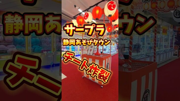 クレーンゲームのご当地景品キャッチャーがほぼ一撃だった件w #サープラ静岡あそびタウン