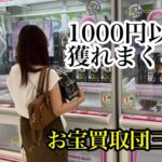 【クレーンゲーム】全て1000円以下で獲得！新景品やお菓子を大量GET！