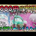 3000円で何個GET出来る!?ちいかわ Sanrio すみっコぐらし大人気キャラをROUND1で挑戦!!