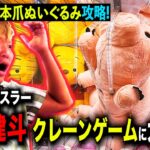 【クレーンゲーム】プロレスラーがぬいぐるみを攻略! ゲーセンで童心に帰ります!【ゲームセンター】#69