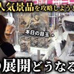 【クレーンゲーム】某店舗で人気景品を取ろうとしたら白熱した展開に…【ufoキャッチャー】