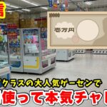 【ゲーセン生配信】関西トップクラスの大人気店で1万円本気チャレンジします！