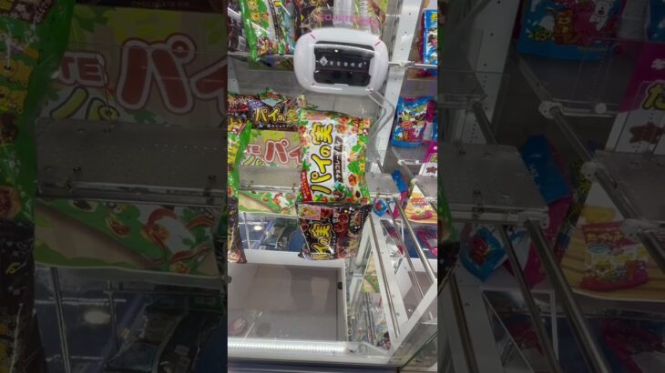 閉店ギリギリにお菓子1000円チャレンジしてみた結果#クレーンゲーム攻略 #クレゲ #クレーンゲーム #ゲームセンター #ユーフォーキャッチャー #確率無視 #お菓子 #橋渡し #gigoni