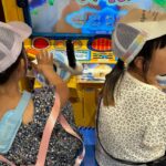 【長女8歳&次女6歳】夏休み中の小学生2人を連れてゲームセンターへ☀️大好きなUFOキャッチャーをやりました🤩