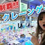 【ぐるぐる大帝国三郷店】ミニクレーゲーム全台１回ずつやったらどれくらい獲れるのか❓【UFOキャッチャー🌟】