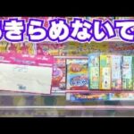 【クレーンゲーム】お菓子ならあきらめないで！逆転の攻略法【UFOキャッチャーコツ】