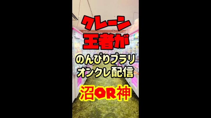 【クレーンゲーム】王者がのんびりブラリオンクレ配信🥳