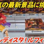 [クレーンゲーム] 最新フィギュアに挑戦！縦はめ横はめどっちで狙おう？ グランディスタ ルフィ