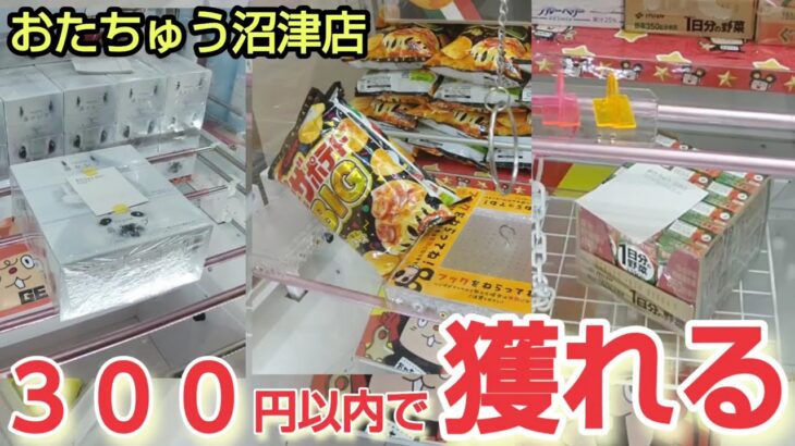 【おたちゅう沼津店】静岡県のクレーンゲームの景品を低価格で取るコツを紹介