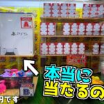 【闇なのか？】クレーンゲームの台にPS5があったので、本当に大当たりがあるのか金入れまくってみた【UFOキャッチャー】