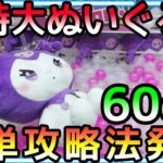 買ったら１万円!?超特大ぬいぐるみを簡単攻略法発見したのでROUND1で超お得にGETしちゃう！