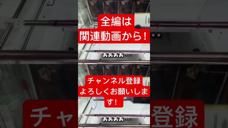 クレーンゲームって楽しいなぁ！#クレーンゲーム #クレゲ #ufoキャッチャー攻略