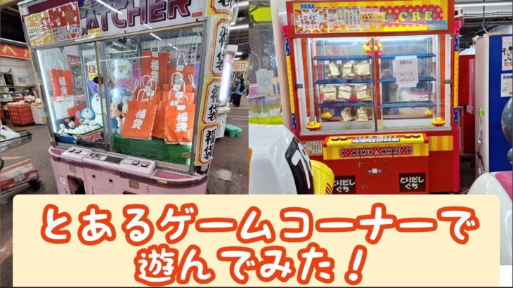 とあるゲームコーナーで遊んでみた！