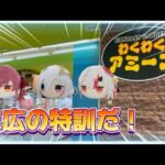 10/4 【クレーンゲーム】疑似箱末広設定で修行します。ホロライブ　寝そべりぬいぐるみ