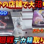 [クレーンゲーム] GiGO vs おたちゅう相模原店！呪術廻戦デカ箱取りやすいのはどっちだ！？[ユーフォーキャッチャー]