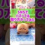 SNSで話題の取り方してみた！ #shorts #ufoキャッチャー #クレーンゲーム