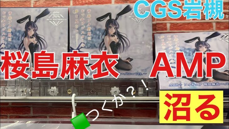 【クレーンゲーム】新景品　桜島麻衣に沼る… #cgs岩槻 #青春ブタ野郎　#桜島麻衣