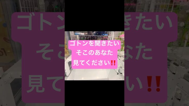 ゴトンを聞きたいあなた‼️見てください🫣🫣🫣獲得シーンまとめ#クレーンゲーム####ufoキャッチャー #ゲームセンター #クレーンゲーム景品 #呪術廻戦#ゲーセン #ワンピース#ゴトン病