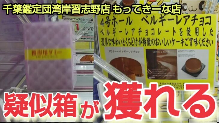 【千葉鑑定団湾岸習志野店】もってきーな店のクレーンゲームで疑似箱の景品を取るコツを紹介