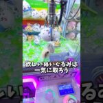 クレーンゲームでちいかわのぬいぐるみを2個同時に取ってみた！(UFOキャッチャー)#shorts