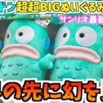 【サンリオ】最新プライズハンギョドン超超BIGぬいぐるみに挑戦！【サンリオクレーンゲーム】【サンリオプライズ】【UFOキャッチャー】【プライズ景品】【サンリオグッズ】【サンリオキャラクター】