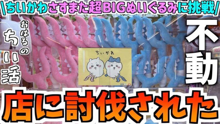 【ちいかわ】最新プライズさすまた超BIGぬいぐるみに挑戦！【ちいかわクレーンゲーム】【UFOキャッチャー】【おはるのちい活】【ちい活vlog】【プライズ景品】【プライズ新商品】【chiikawa】