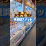 【クレハピ横浜アソビル店】横浜に駅前に新規オープンのゲーセン調査してきました！【 クレーンゲーム ufoキャッチャー 】#クレーンゲーム #ufoキャッチャー