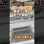 【これ見れば取れる】橋渡し景品の取り方大暴露！【山梨 クレーンゲーム 倉庫系】