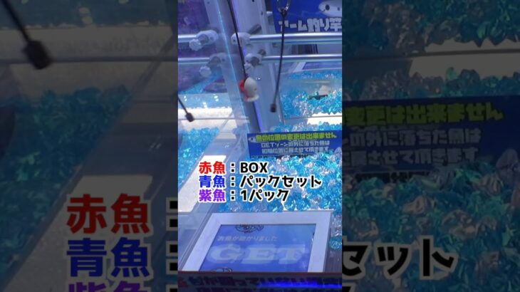 魚釣りクレーンゲームで超お得になったw＃クレーンゲーム