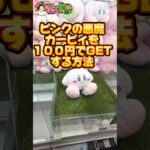 ピンクの悪魔 カービィを100円でゲットする方法！