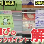 【月刊ベネクス川越店】クレーンゲーム日本一獲れるお店で台選びのチェックポイントで景品の取るコツを紹介 #2024年12月