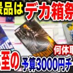 【クレーンゲーム】最新プライズフィギュアはデカ箱祭り！？苦戦必至の予算3000円チャレンジ！ #橋渡し設定  #UFOキャッチャー  #クレーンゲーム