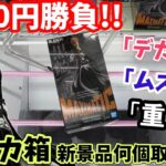 デカイ！重い！ムズイ！5000円でデカ箱新景品何個取れるのか？【デカ箱】橋渡し【クレーンゲーム】